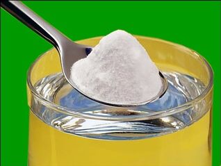 soda bicarbonate for warts